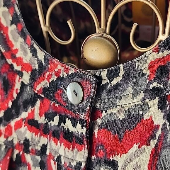 3/4 Sleeve Jacket With Mother Of Pearl Buttons Size 16 - Picture 5 of 9